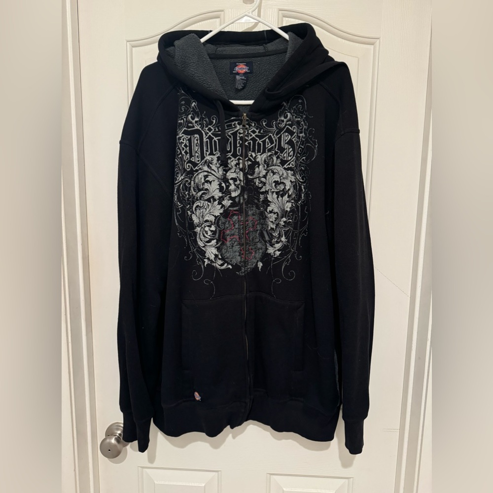 Dickies Black hooded Jacket 2XL